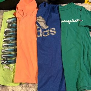 Boy shirt lot champion adidas Hurley puma
